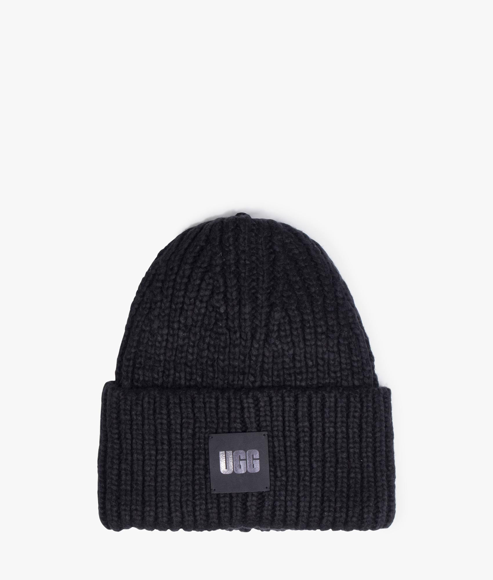 Ugg | Chunky rib beanie in black | EQVVS Womens