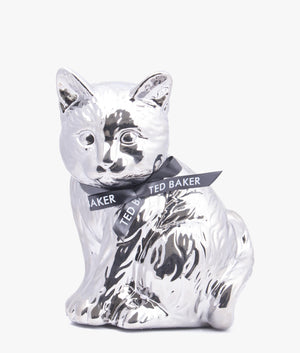Mrvivo cat money box in silver