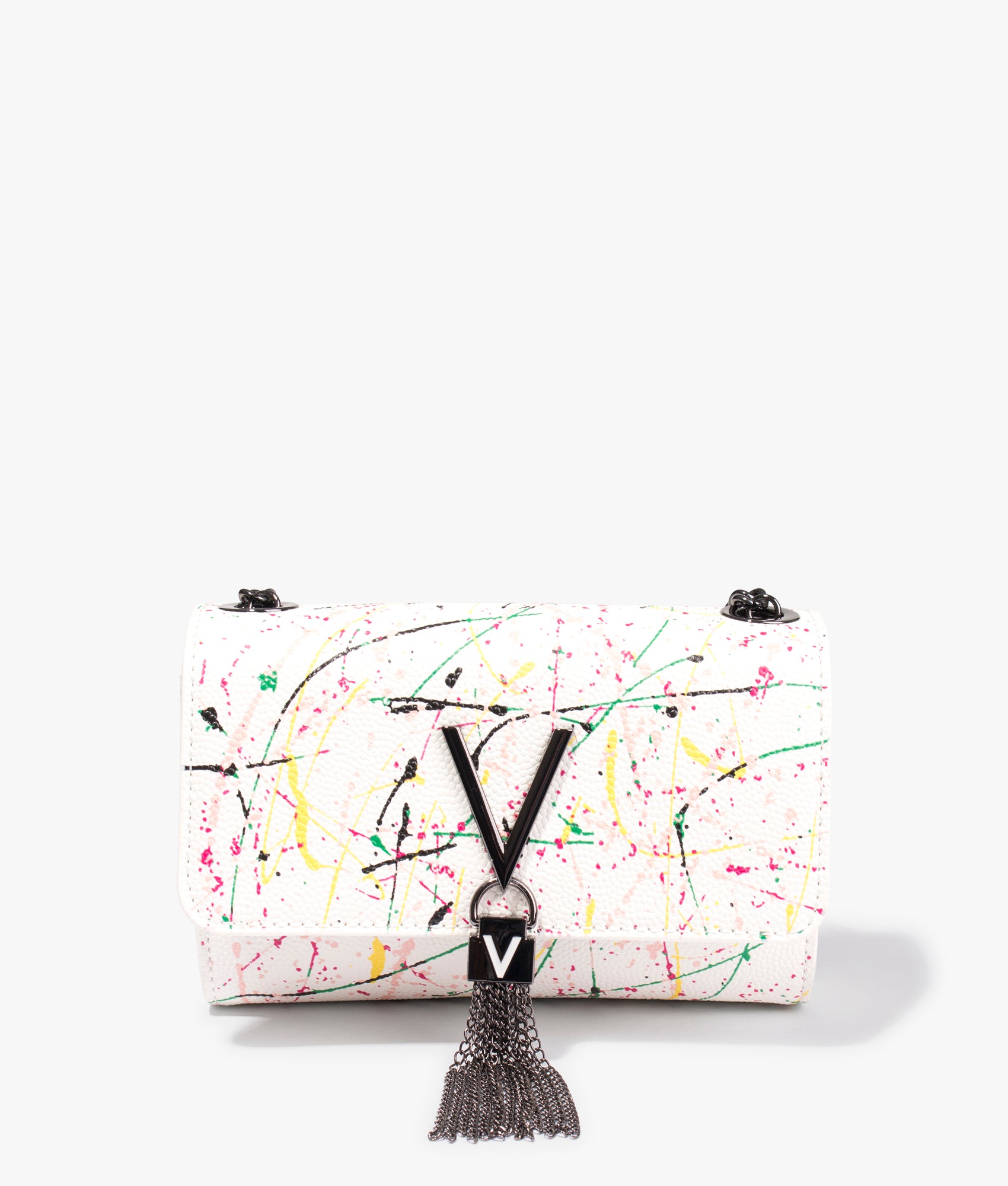 Valentino white clutch bag shop