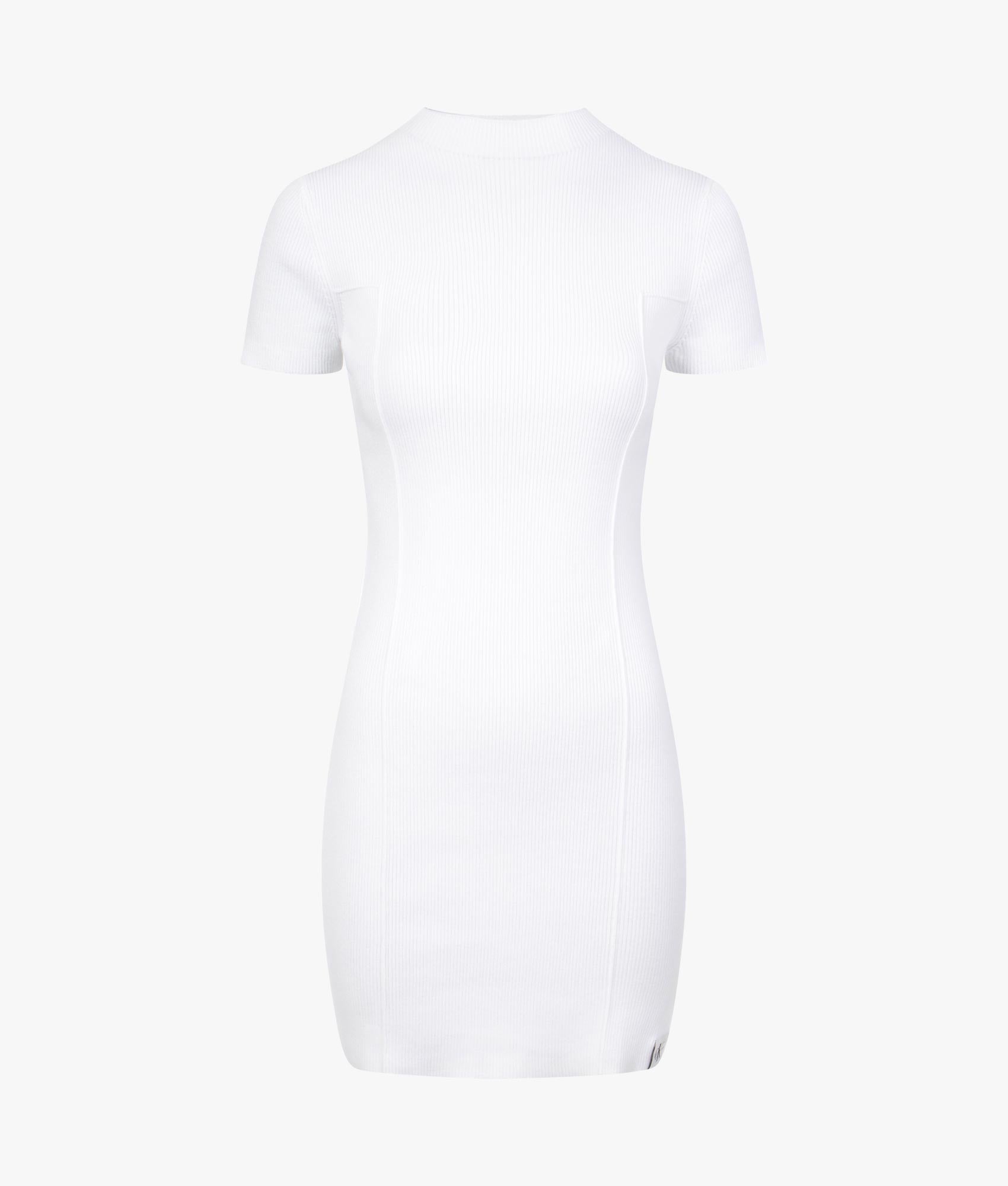 princess polly baby blue dress Millie White Strapless Feather Mini Bodycon Dress main image 1