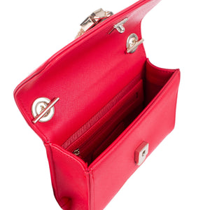 Divina Small Clutch in Red