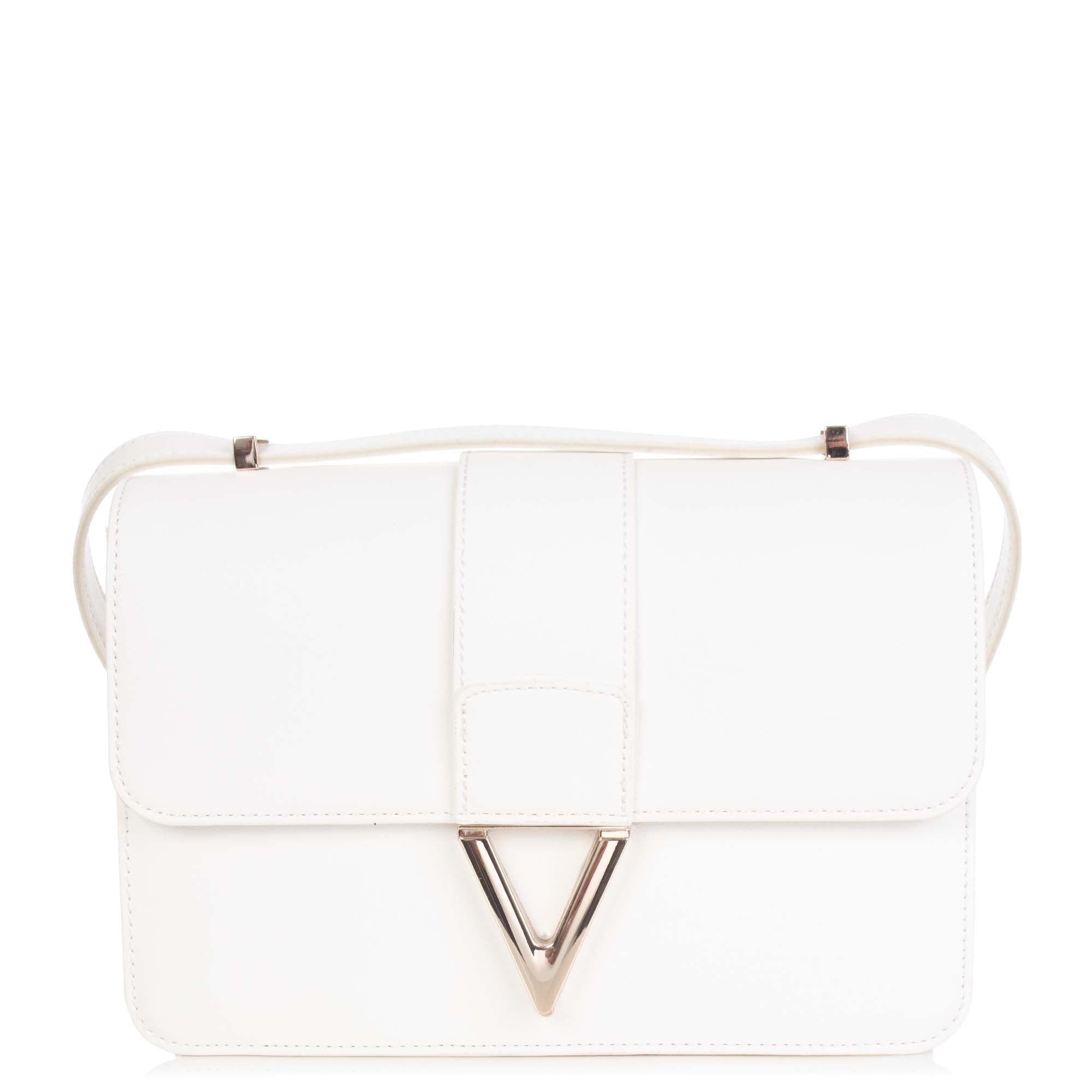 Valentino bags Penelope shoulder bag in white EQVVS Womens