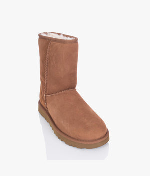 Classic Short Boots in chestnut