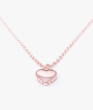 Hara Heart Necklace in Rose.