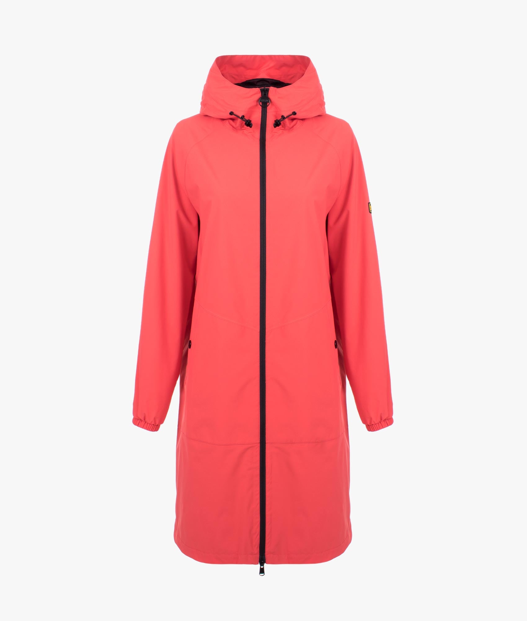 Barbour Autodrome waterproof coat in cayenne EQVVS Womens