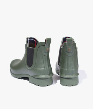 Wilton ankle boot in olive