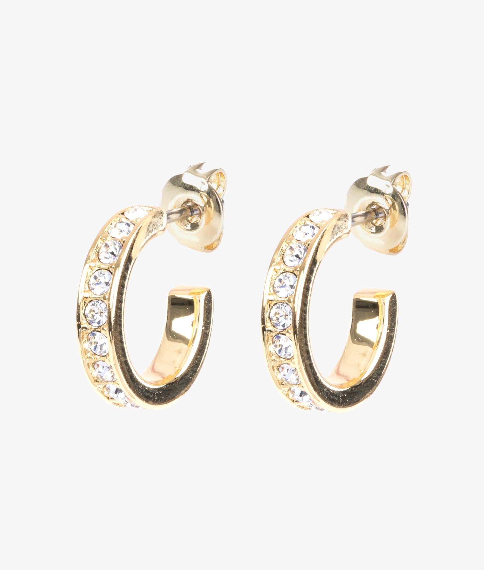 Ted Baker Seenita Crystal Nano Huggy Hoop Earrings In Silver | ASOS - Foto 14