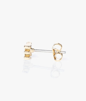 Liinah LO-VE stud earrings in gold