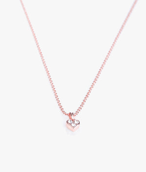 Neeno nano heart pendant in rose gold
