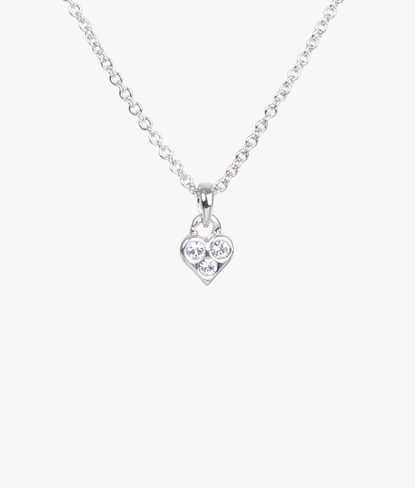 Ted Baker Jewellery Neeno nano heart pendant in silver EQVVS