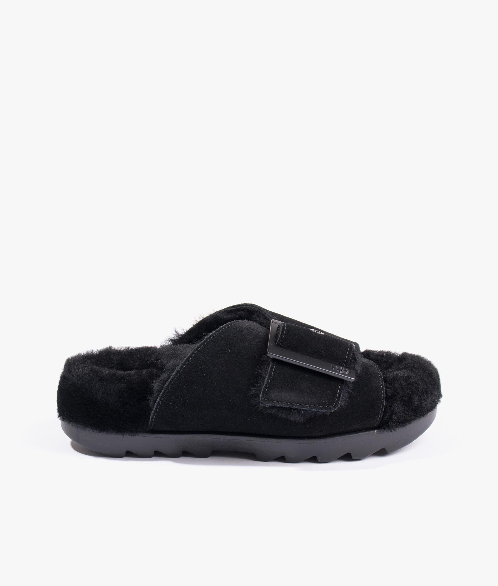 Ugg buckle online slippers