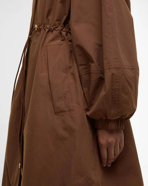 Sidney waterproof parka in vicuna