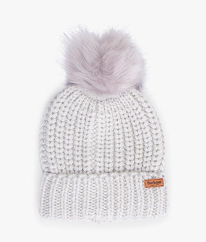 Saltburn beanie in ice white