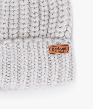 Saltburn beanie in ice white