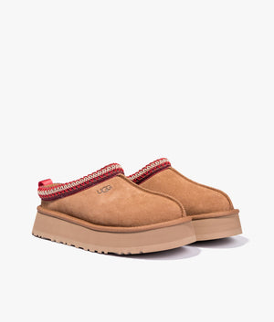 Tazz platform slide in chestnut