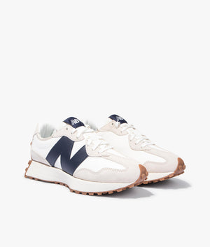 327 trainer in moonbeam & outerspace by New Balance. EQVVS WOMEN