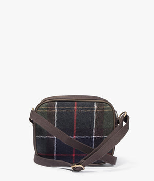 Contin crossbody in classic tartan