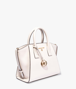 Avril tote in light cream