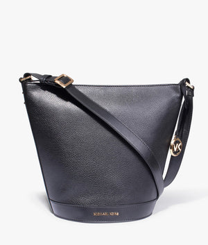 Townsend bucket crossbody in black