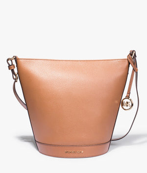 Townsend bucket crossbody in luggage