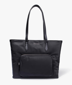 Cara large nylon tote in black