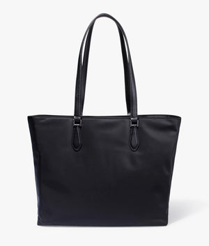 Cara large nylon tote in black