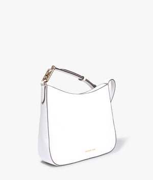 Kensington large crossbody in optic white