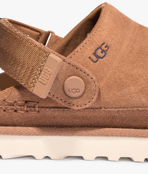 Goldenstar clog in chestnut