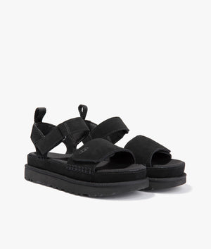 Goldenstar sandal in black