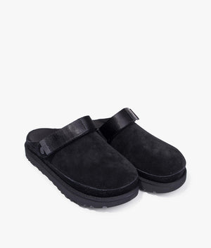 Goldenstar clog in black