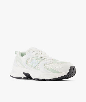 530 trainer in sea salt & silver moss