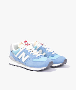 574 Trainer in blue laguna