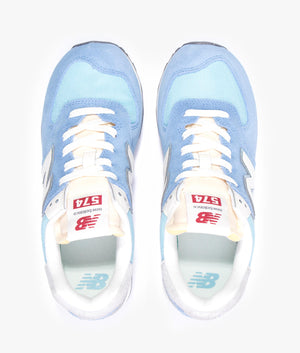 574 Trainer in blue laguna