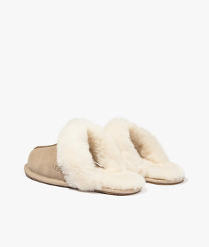 Scuffette slipper in sand