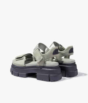 Ashton ankle sandal in shaded clover