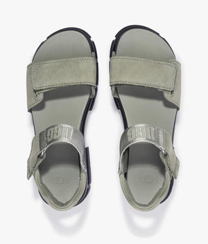 Ashton ankle sandal in shaded clover