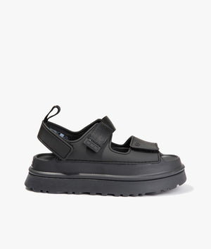 Goldenglow sandal in black