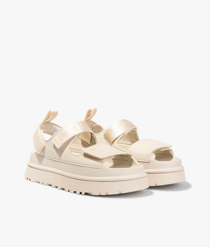 Goldenglow sandal in sea salt