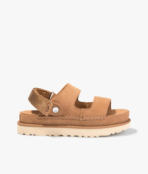 Goldenstar glide sandal in chestnut