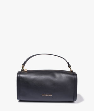 Orchard barrel crossbody in black