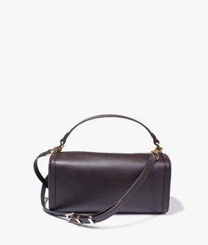 Orchard barrel crossbody in chocolate