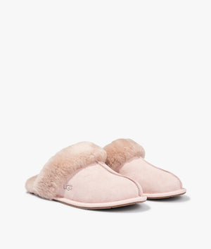 Scuffette Slippers in beige blush