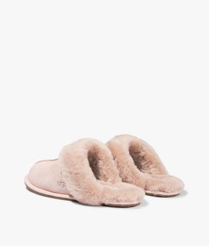 Scuffette Slippers in beige blush