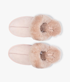 Scuffette Slippers in beige blush