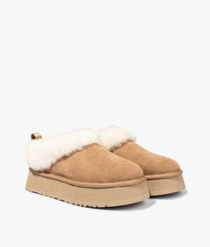 Tazelle slipper in chestnut