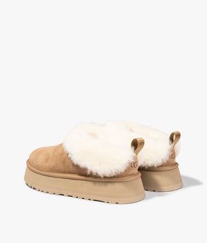 Tazelle slipper in chestnut