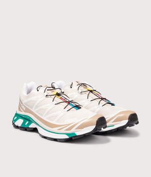 XT-6 Sneakers in Rainy Day/Chinchilla/Dynasty Green