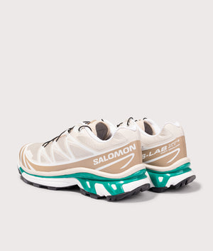 XT-6 Sneakers in Rainy Day/Chinchilla/Dynasty Green