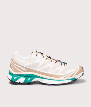 XT-6 Sneakers in Rainy Day/Chinchilla/Dynasty Green