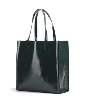 Rosenni large shopper in dark green